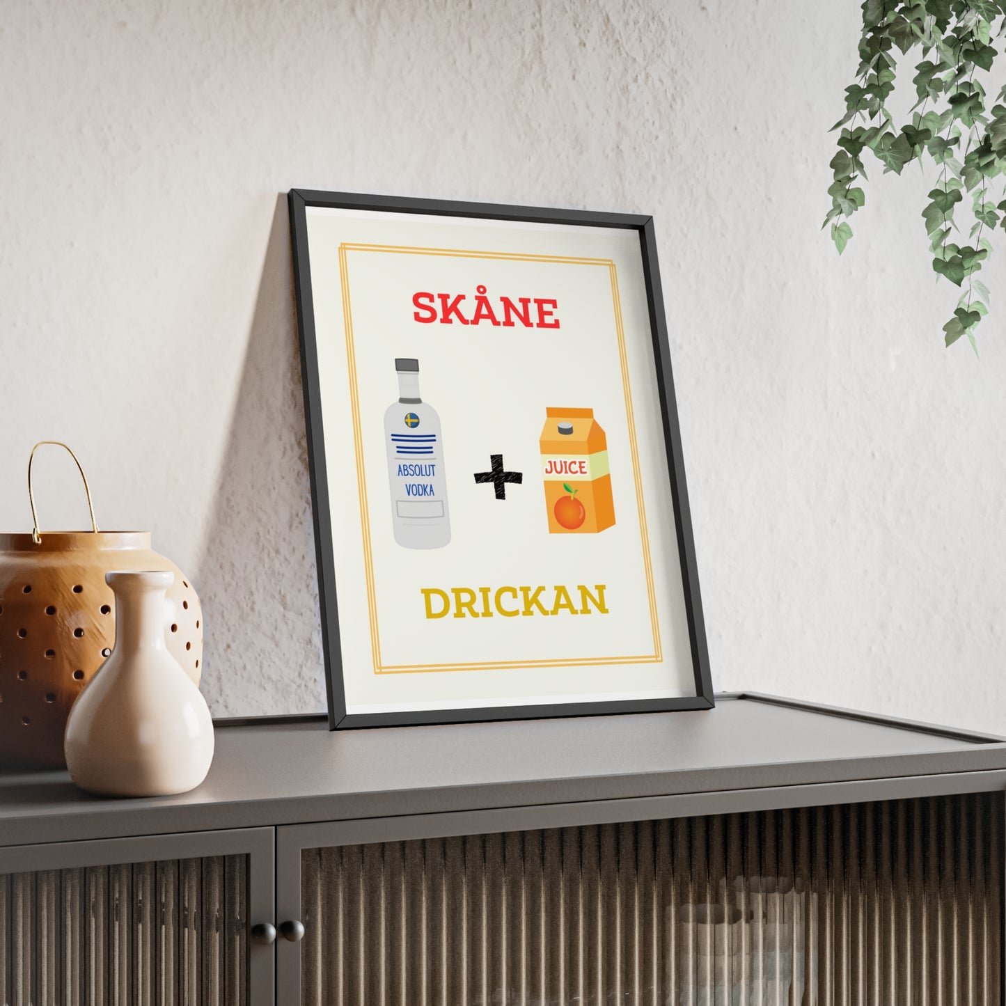 Skåne Drickan Poster