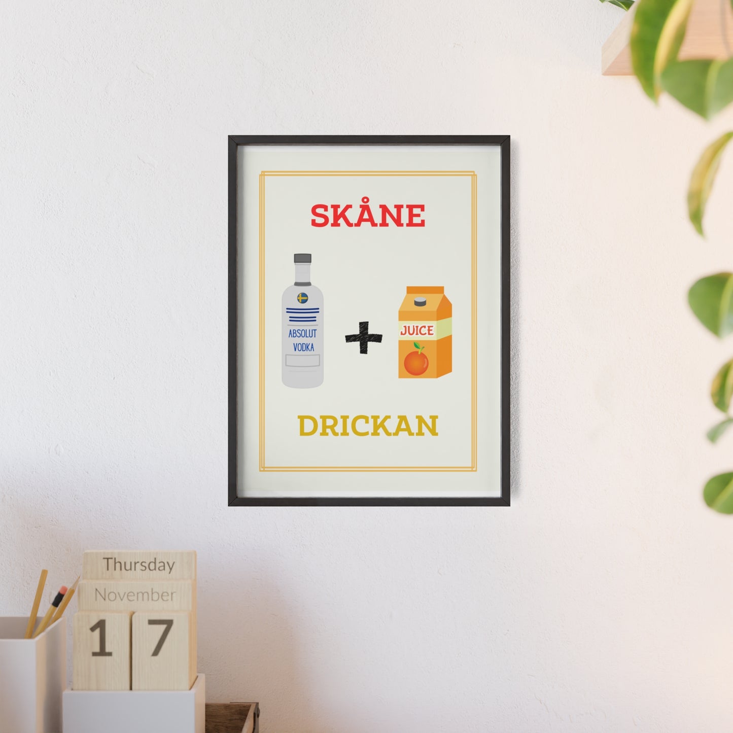 Skåne Drickan Poster