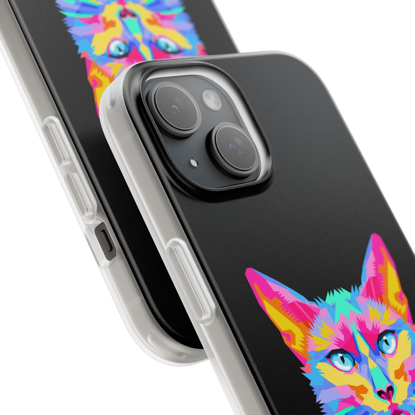 Colorful Cat Case