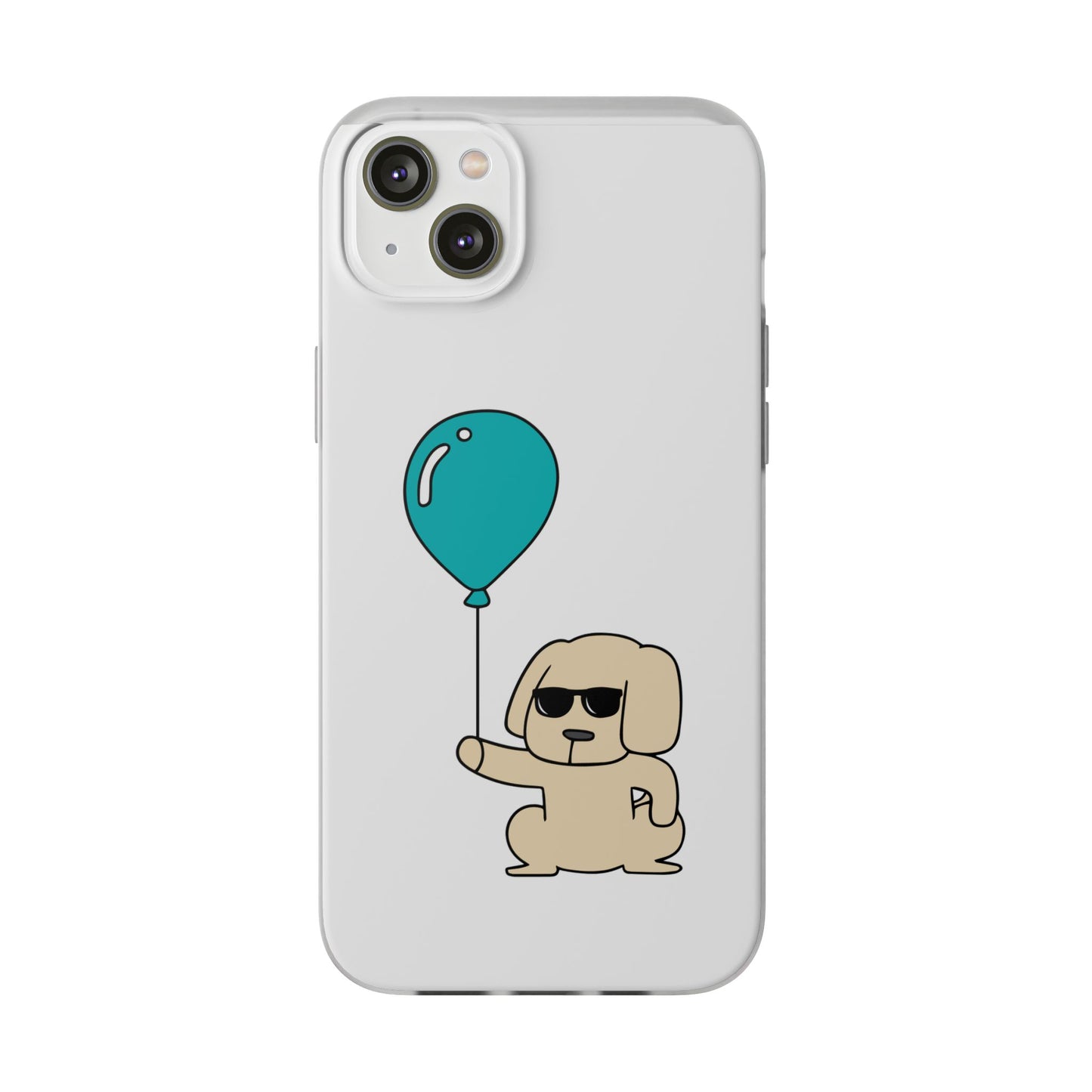 Dog With Ballon Case